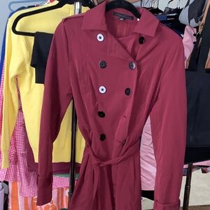 Kenneth Cole New Double-Breasted Trench Coat -Sample Sale ITEM! Exclusive!!